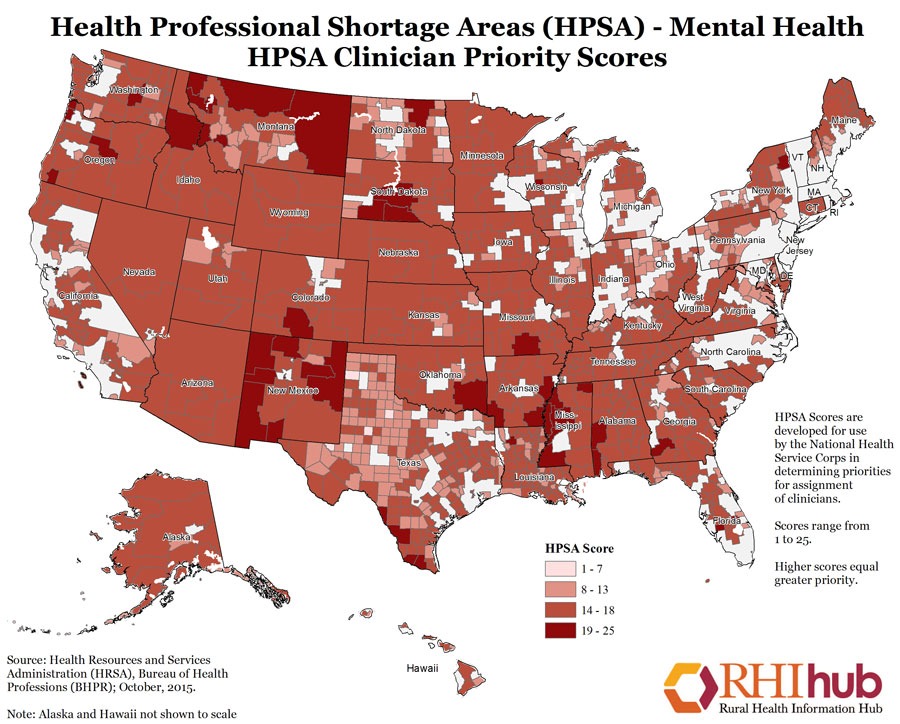 HSPA Mental Clinician Scores